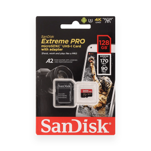 Карта памяти microSD SanDisk Extreme Pro 128GB